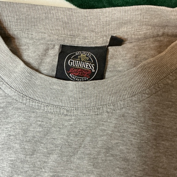 Guinness Gray T-Shirt Size M - Picture 2 of 8